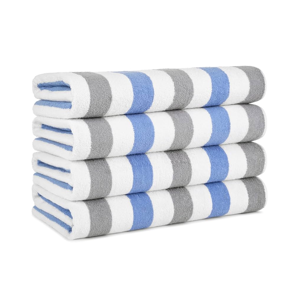 Amazon.com: Arkwright Cabo Cabana Stripe Beach Towel - Pack